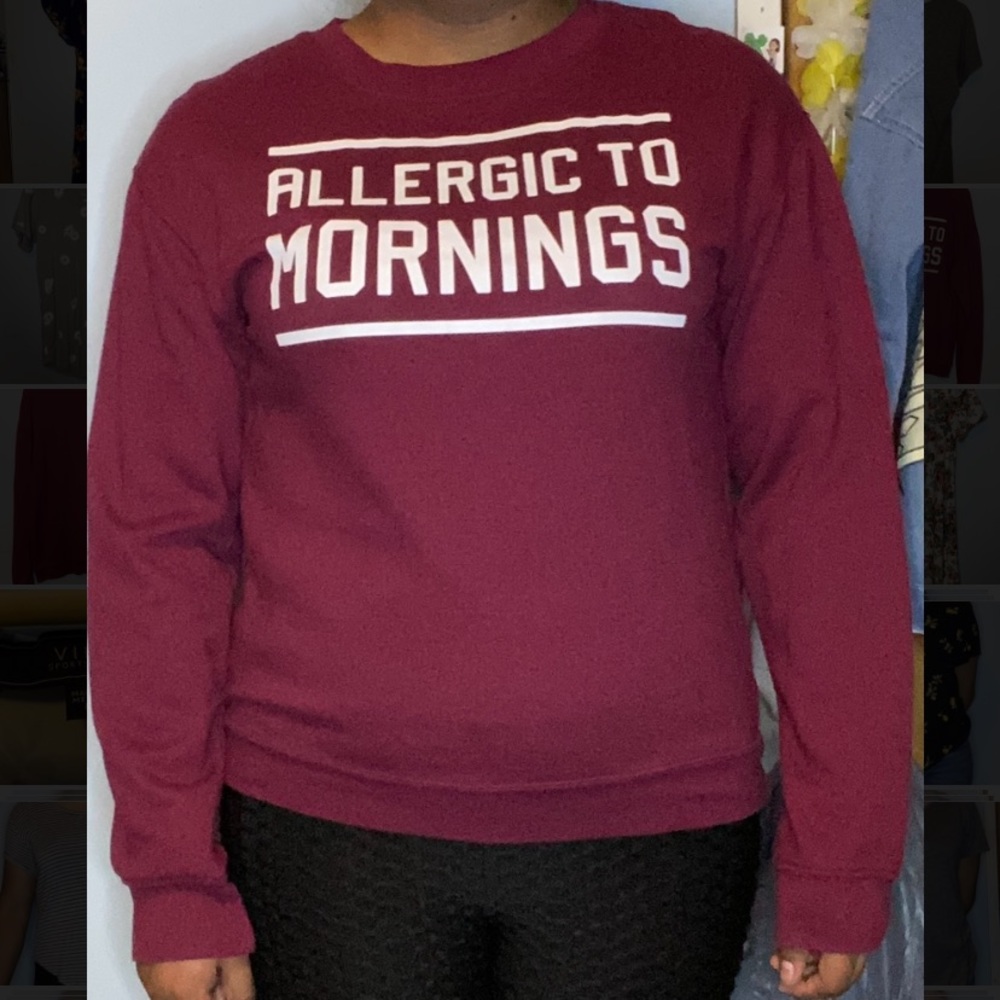 Maroon long sleeve